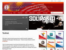 Tablet Screenshot of dapmalaysia.org
